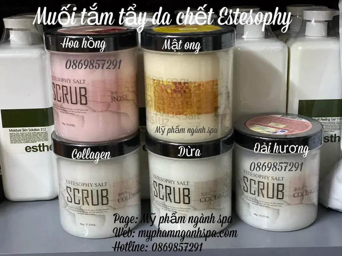 Muối tắm estesophy chiết xuất collagen 3 Muối tắm estesophy chiết xuất collagen - Ảnh 3