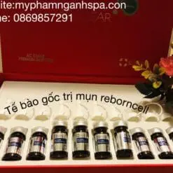TẾ BÀO GỐC TRỊ MỤN REBORNCELL 3 my pham nganh spa vi kim tri mun