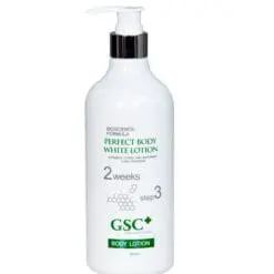 GSC+ PERFECT BODY WHITE LOTION 500ml - Kem dưỡng trắng da