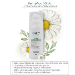 Alternative view of Kem Phục hồi da GSC ULTRA CALMING CREAM -Kem ổn định da, giảm đỏ, giảm sưng, chống viêm