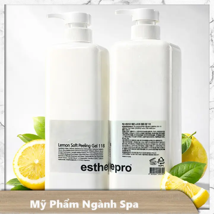 Tẩy da chết Esthemax 118 1000ml 1 tẩy da chết esthemax 118