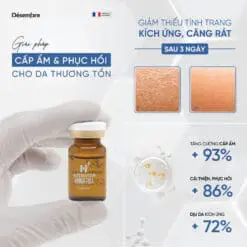 Tế bào gốc cấp ẩm căng bóng Desembre H+ Hộp 10 lọ 13 23 Cap am phuc hoi cho da ton thuong 1
