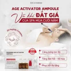 Alternative view of Tế bào gốc trẻ hóa tái tạo da Desembre A+ hộp 10 lọ