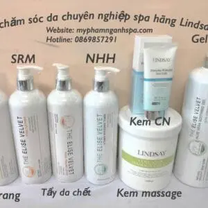 bộ chăm sóc da Lindsay