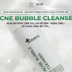 Alternative view of SỮA RỬA MẶT TRỊ MỤN DẠNG BỌT DR PLUSCELL ACNE BUBBLE CLEANSER
