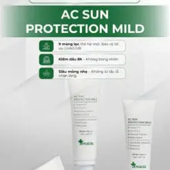 Alternative view of Kem Chống Nắng Dr Pluscell kiềm dầu mỏng nhẹ AC Sun Protection Mild 50ml