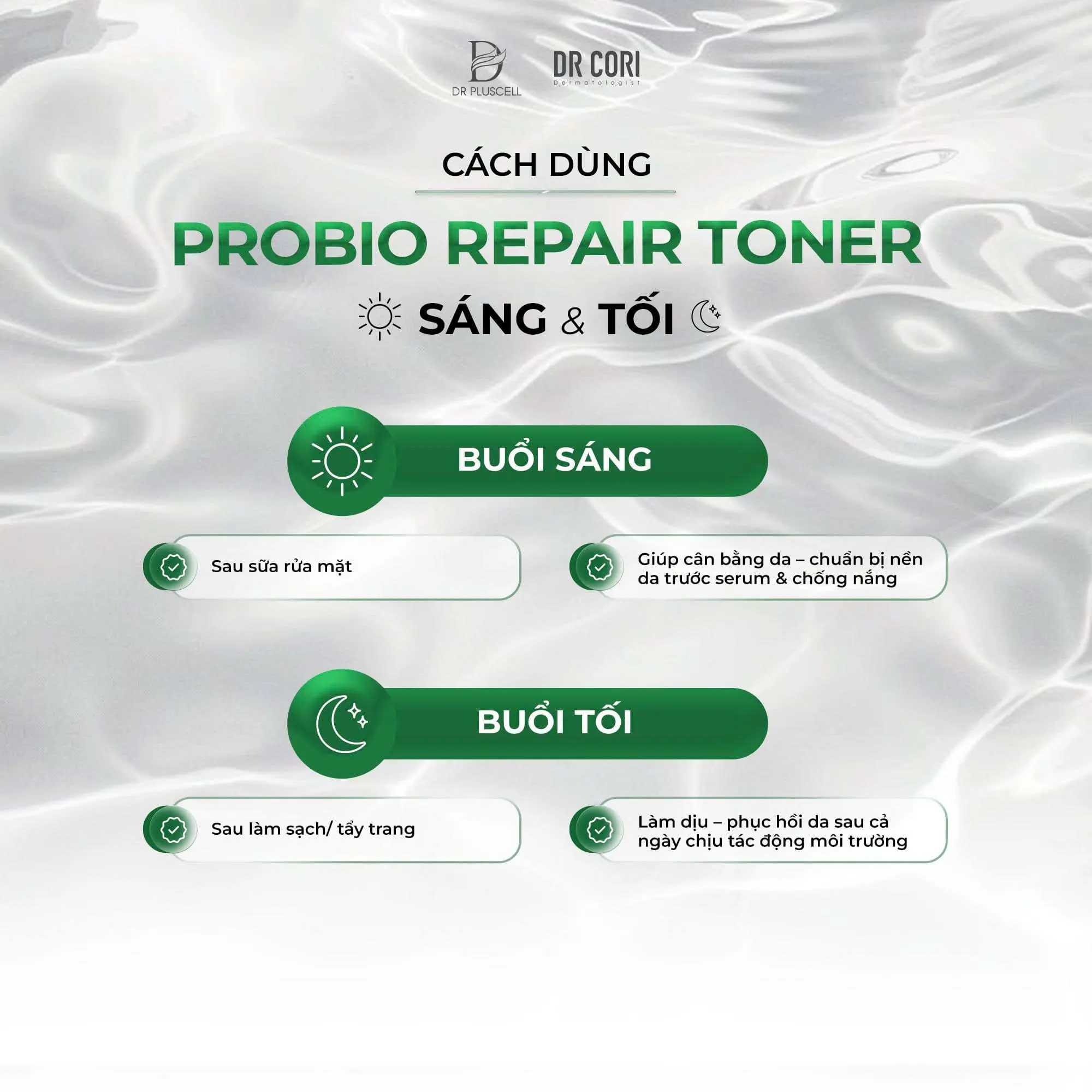 Toner lợi khuẩn phục hồi cấp tốc DR Cori Probio Repair Toner 300ml 5 Toner lợi khuẩn phục hồi cấp tốc DR Cori Probio Repair Toner 300ml - Ảnh 5