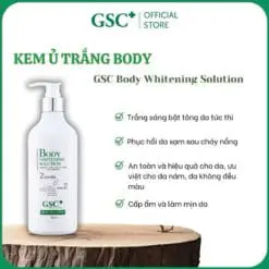Alternative view of Kem Ủ Trắng Toàn Thân GSC Body Whitening Solution 500ml