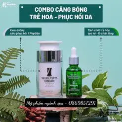 Set serum va kem dưỡng phục hồi -  căng bóng - trẻ hóa da desembre
