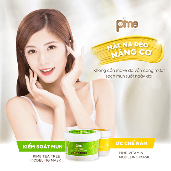 MẶT NẠ DẺO TRẮNG DA ỨC CHẾ NÁM PIME VITAMIN MODELING MASK 25G 10 3a69d487994d0ebe1359ed0853fbae94