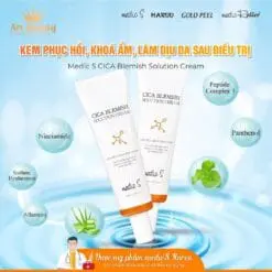 Alternative view of Kem phục hồi khoá ẩm MedicS làm dịu da sau điều trị
