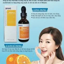 Alternative view of Serum Vitamin C SMAS tinh chất C dưỡng trắng sáng, mờ thâm cho da 60ml