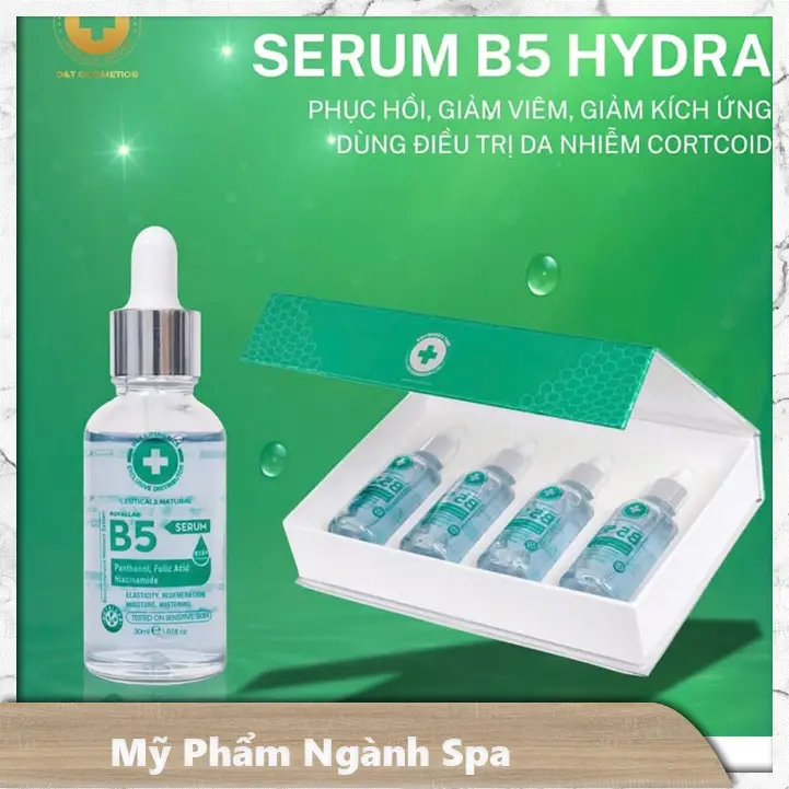 Serum B5 Hydra D&T Hộp 4 chai 1 Serum B5 Hydra D&T
