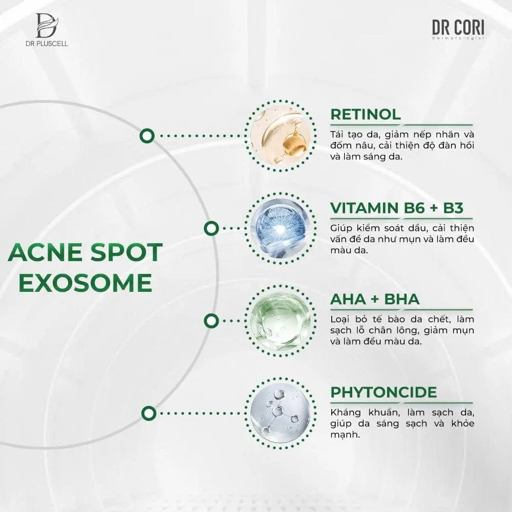 Ampoule đặc trị mụn DR PLUSCELL ACNE SPOT Hộp 10 lọ 3 Ampoule đặc trị mụn DR PLUSCELL ACNE SPOT Hộp 10 lọ - Ảnh 3