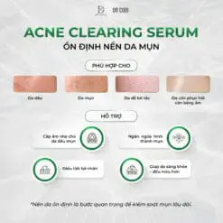 Serum giảm mụn ACNE CLEARING DR CORI CẤP ẨM KIỀM DẦU 30ML 11 650763161 1241951041384386 6444029583749773700 n 1