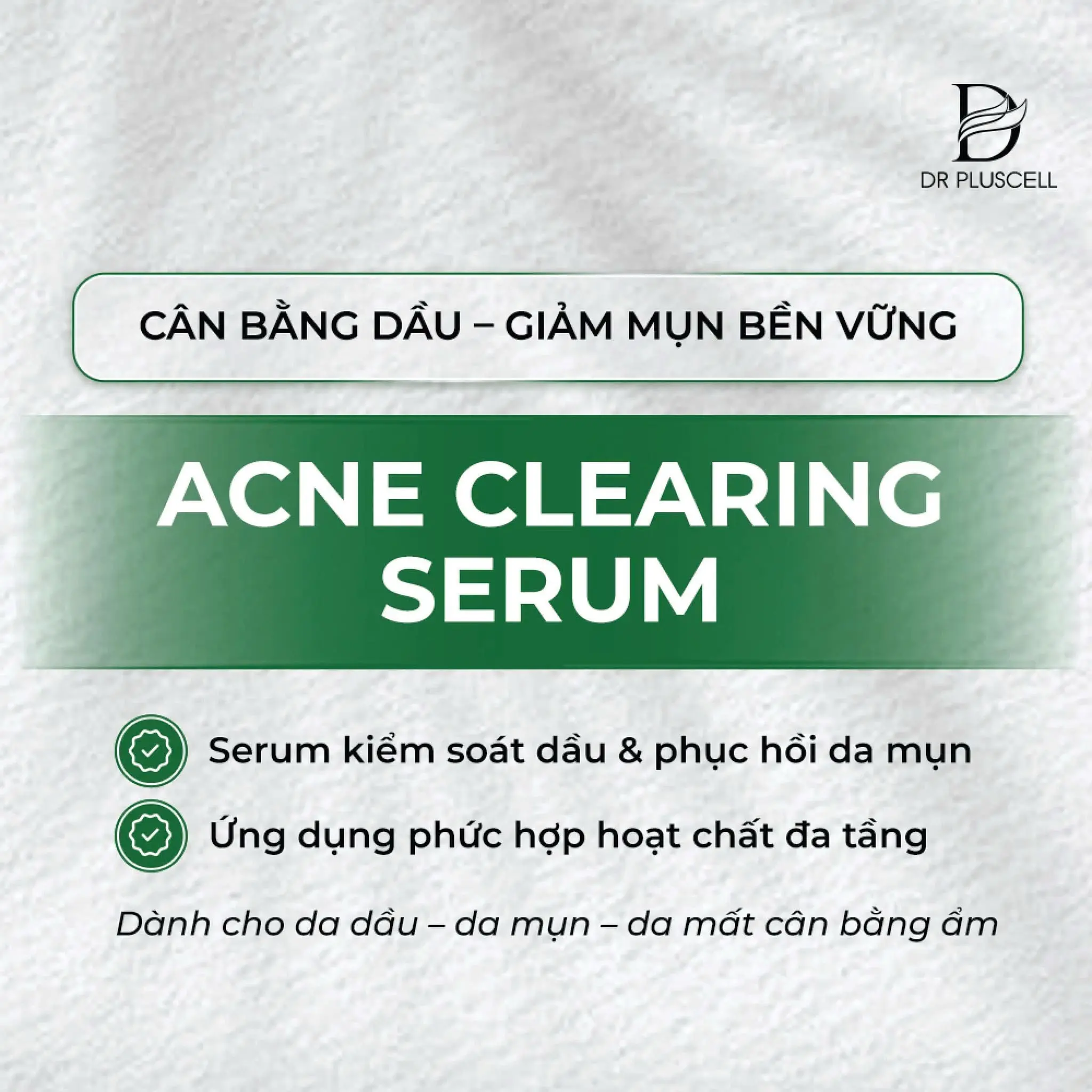 Serum giảm mụn ACNE CLEARING DR CORI CẤP ẨM KIỀM DẦU 30ML 2 Serum giảm mụn ACNE CLEARING DR CORI CẤP ẨM KIỀM DẦU 30ML - Ảnh 2