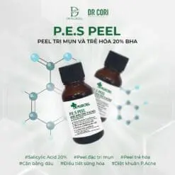 Alternative view of Peel Trị Mụn BHA DR Pluscell 20% triệt dầu trẻ hoá da PES PEEL