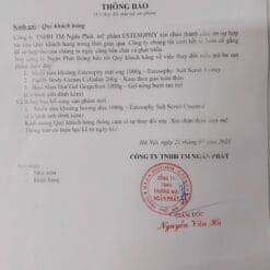 Muối tắm Estesophy chiết xuất mật ong 5 d72b3624632a9474cd3b