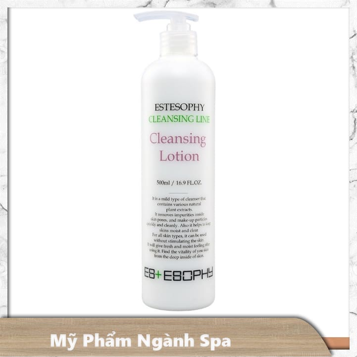 Sữa mềm rửa mặt Estesophy 500ml 1 sữa mềm rửa mặt estesophy