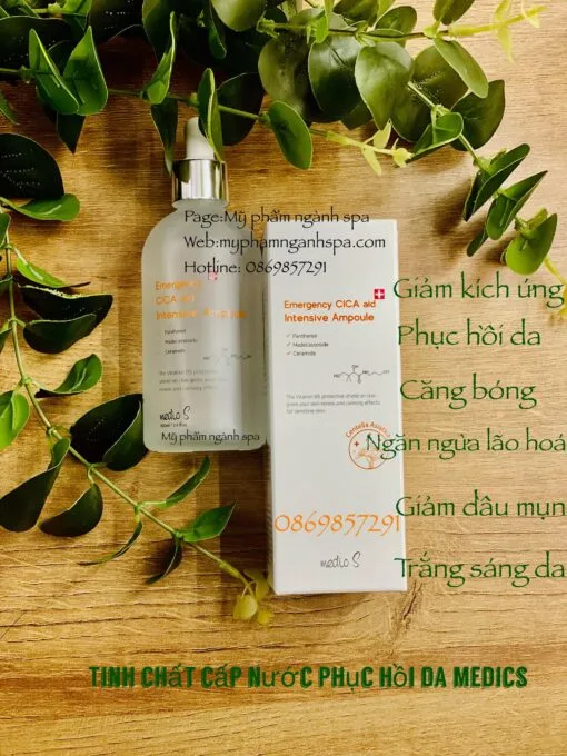 Cấp ẩm và căng bóng Ampoule Medic S