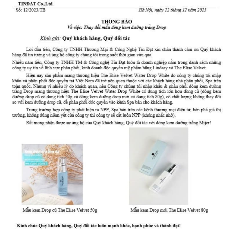 Kem giọt nước Lindsay dưỡng ẩm trắng da- WATER DROP WHITE SKIN 80g 2 Kem giọt nước Lindsay dưỡng ẩm trắng da- WATER DROP WHITE SKIN 80g - Ảnh 2