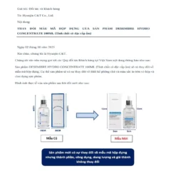 Alternative view of TINH CHẤT HA CẤP ẨM DESEMBRE 30ml-100ml mẫu mới 2026