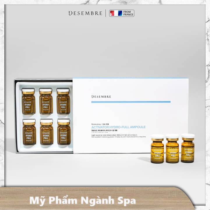 Tế bào gốc cấp ẩm căng bóng Desembre H+ Hộp 10 lọ 1 Tế bào gốc cấp ẩm căng bóng Desembre