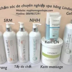 bộ chăm sóc da Lindsay