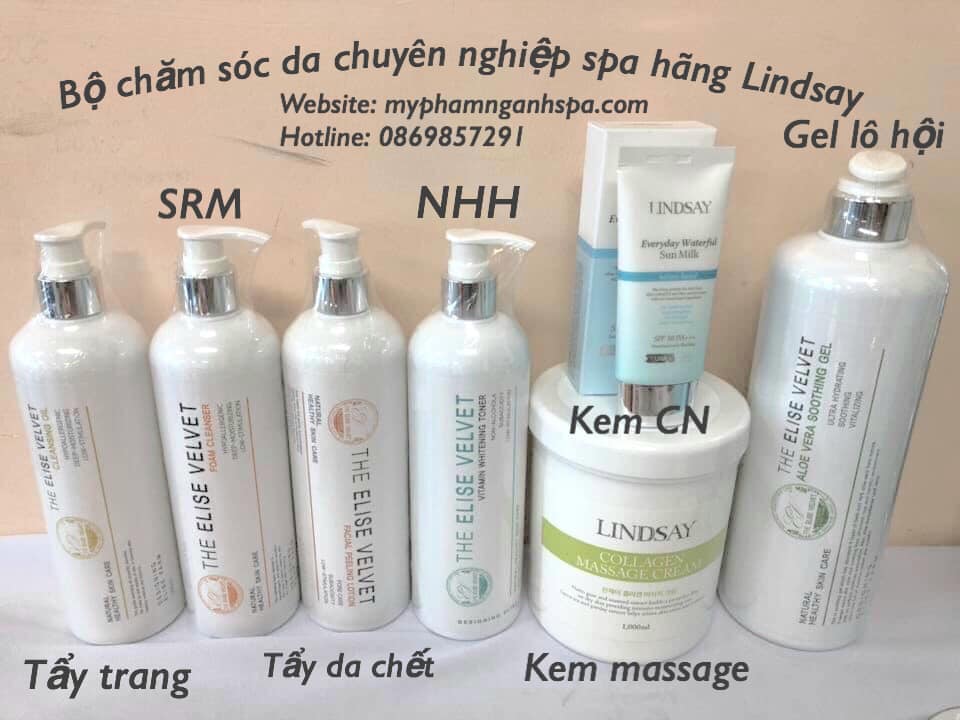 bộ chăm sóc da Lindsay
