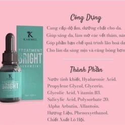 Siêu Sale Serum trị thâm Kamel Treatment Bright 50ml - Tặng 1 Chai sữa rửa mặt 100ml Karmel 5 cong dung serum tri tham karmel