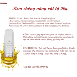 Alternative view of KEM CHỐNG NẮNG VẬT LÝ KAMEL 30g