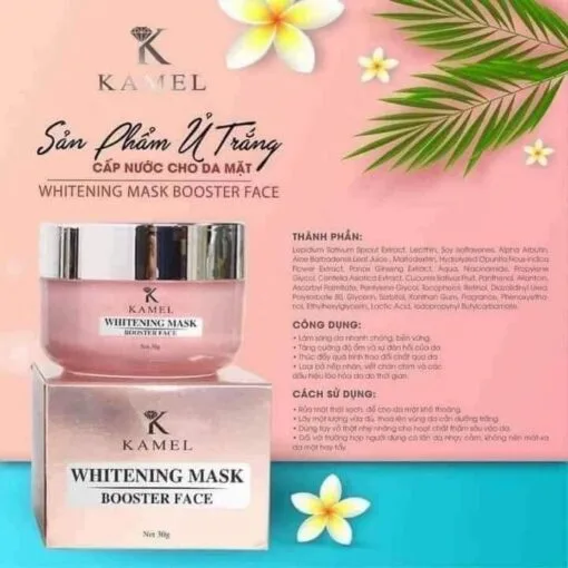 Mặt nạ cấy trắng Kamel 50gr -whitening mask booster Face