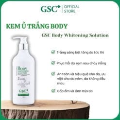 Alternative view of Kem Ủ Trắng Toàn Thân GSC Body Whitening Solution 500ml