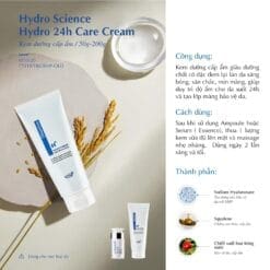 Set serum kem dưỡng cấp ẩm Desembre 6 kem cap nuoc desembre