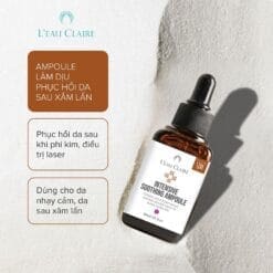Ampoule phục hồi da L'eau claire– Intensive Soothing Ampoule làm dịu da sau xâm lấn 30ml 7 serumdiuda 1