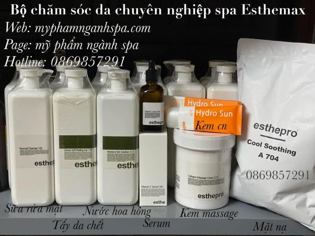 BO CHAM SOC DA ESTHEMAX