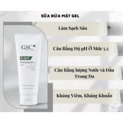 Alternative view of GEL RỬA MẶT GSC 5.5 PH CLEASING GEL 150ML