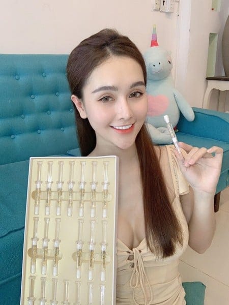 Tế bào gốc vàng 24k Pime trẻ hóa nâng cơ Feel Up Ampoule Gold (lẻ ống 2ml) 14 a153f82c25a1733a3aa444b9326a2d7e
