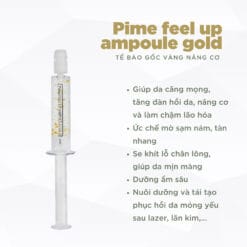 Tế bào gốc vàng 24k Pime trẻ hóa nâng cơ Feel Up Ampoule Gold (lẻ ống 2ml) 5 ae4aaee4d3d1ce16034090ace0a77ef8 1