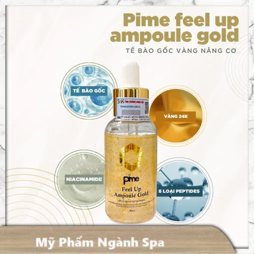 TẾ BÀO GỐC VÀNG TRẺ HÓA NÂNG CƠ PIME FEEL UP AMPOULE GOLD