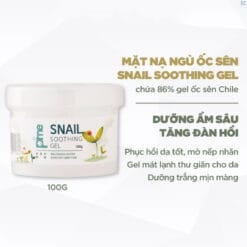 MẶT NẠ GEL DƯỠNG NGỦ ỐC SÊN PIME SNAIL SOOTHING 100G 5 Screenshot 2023 04 03 135949