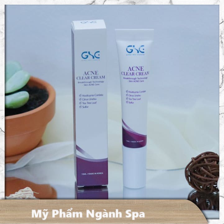 Kem chấm mụn GSC Acne Clear Cream 15ml 1 Kem chấm mụn GSC
