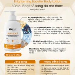 Alternative view of Sữa Dưỡng Thể MD Care Sáng Da Mờ Thâm Brightening Booster Body