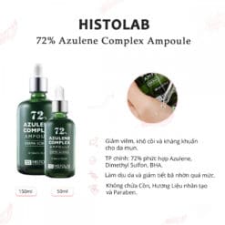Alternative view of Serum trị mụn HISTOLAB 72 AZULENE COMPLEX 50ml