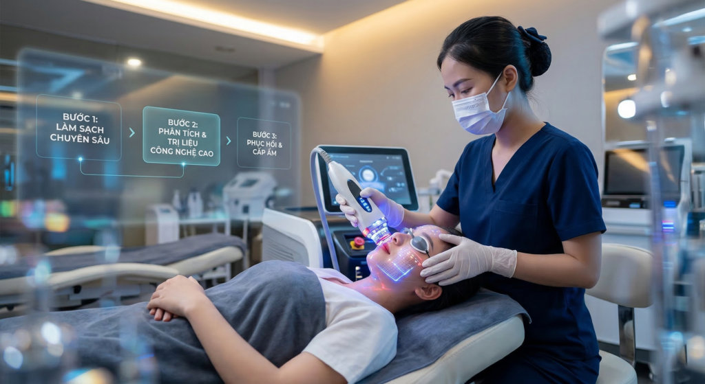 Điều Trị Da Mụn Hiệu Quả Chuẩn Spa