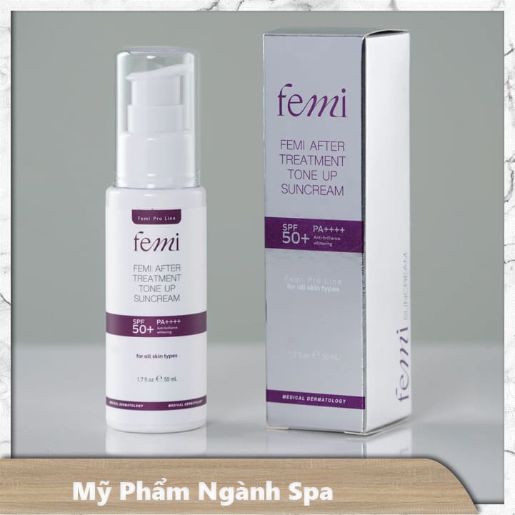 Kem Chống Nắng Femi Nâng Tone SPF50 1 Kem Chống Nắng Femi Nâng Tone