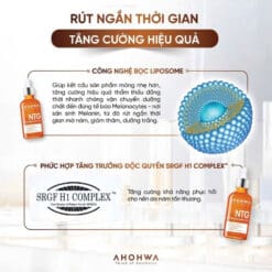 Serum Trị Nám Ahohwa NTG Whitening Ampoule 50ml 8 serum ahohwa ntg 50ml 7