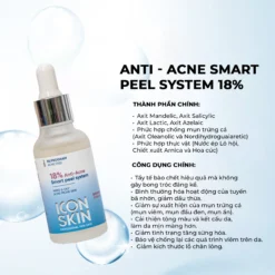 Alternative view of Peel Mụn Icon Skin 18% Anti Acne Smart Peel System 30ml