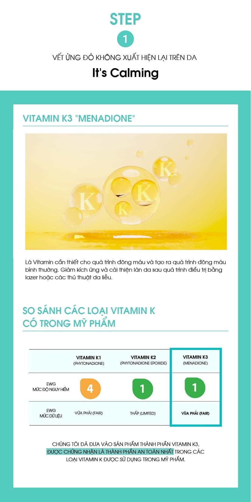 Ahohwa Kem Dưỡng Vitamin K 12g-80g 7 Ahohwa Kem Dưỡng Vitamin K 12g-80g - Ảnh 7