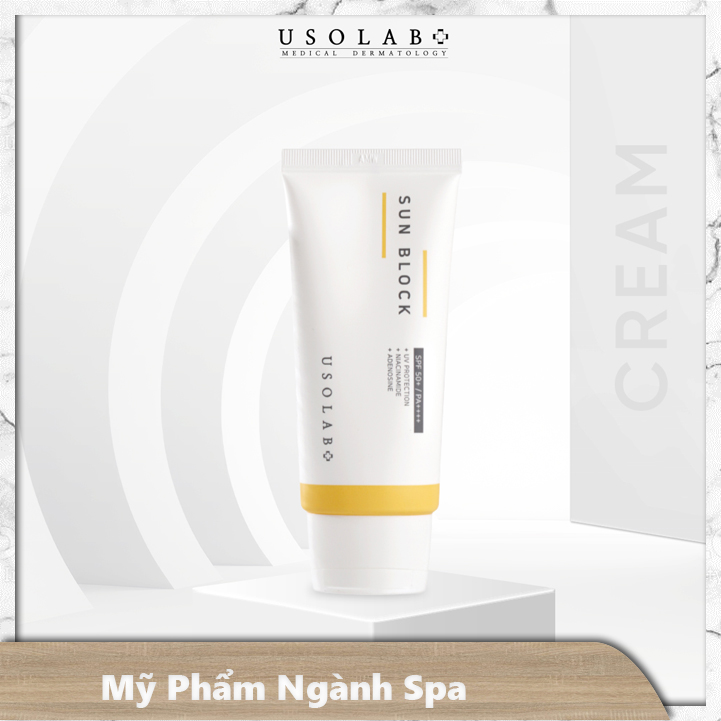 Kem Chống Nắng Dưỡng Trắng USOLAB SUN BLOCK SPF 50 PA 50g 1 Kem Chống Nắng Dưỡng Trắng USOLAB SUN BLOCK SPF 50 PA 50g